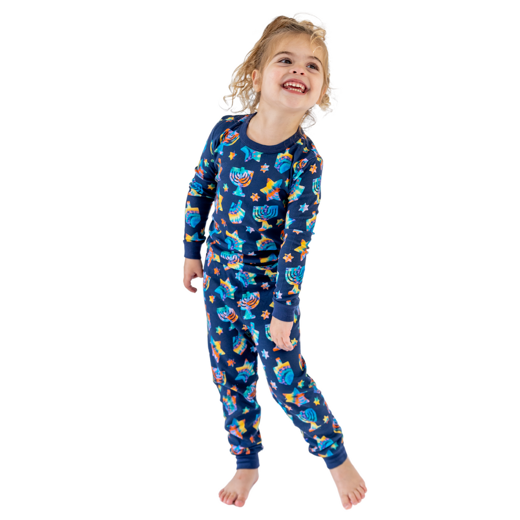 Hanukkah Pajamas, Kid & Adult - Peace Love Light Shop