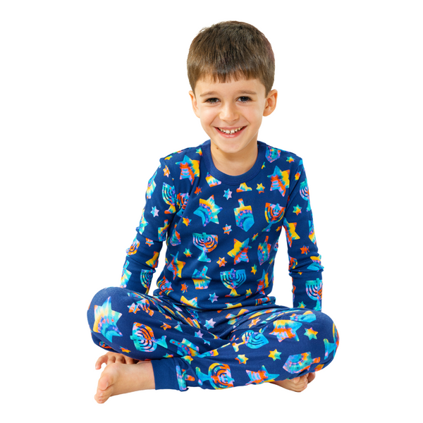 Hanukkah Pajamas, Kid & Adult - Peace Love Light Shop