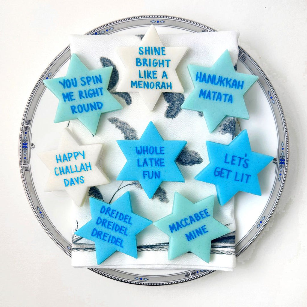 Hanukkah Cookies- Funny Puns.  Peace Love Light Shop