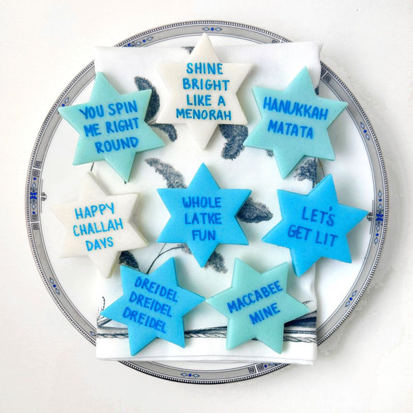 Hanukkah Cookies- Funny Puns.  Peace Love Light Shop