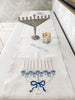 Hanukkah decorations, embroidered table runner- Peace Love Light Shop