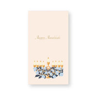 Hanukkah Light Collection 3 Ply Dinner Napkins- 20 Pack