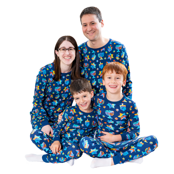 Hanukkah Pajamas, Kid & Adult - Peace Love Light Shop