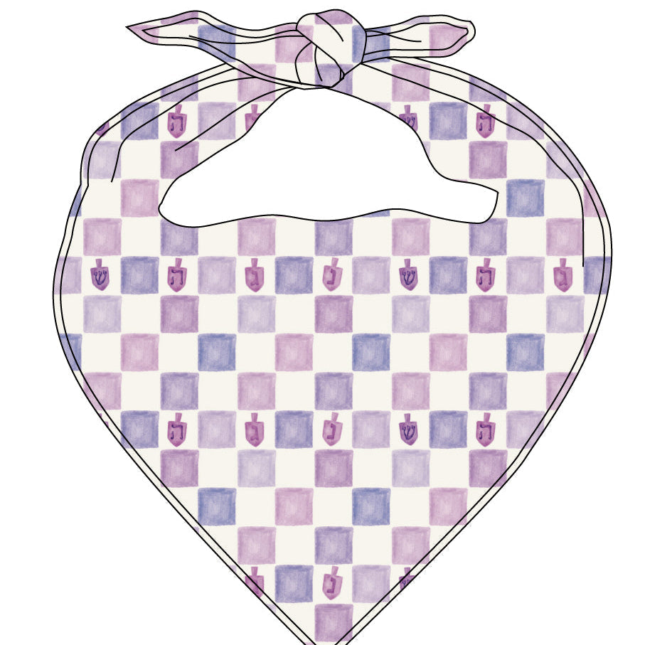 Hanukkah Pet Bandana- Peace Love Light Shop