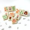 Marzipan Autumn Mah Jong Tiles - Peace Love Light Shop