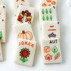 Marzipan Autumn Mah Jong Tiles - Peace Love Light Shop