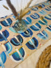 Arielle Zorger Designs Modern Hanukkah Table Runner- Peace Love Light Shop