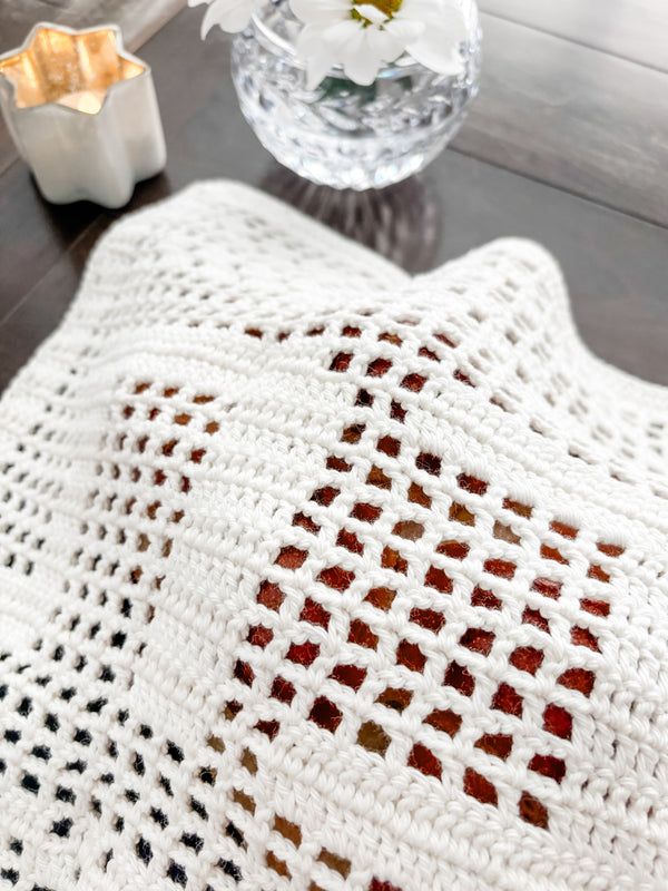 Crocheted Challah Cover- Peace Love Light Shop