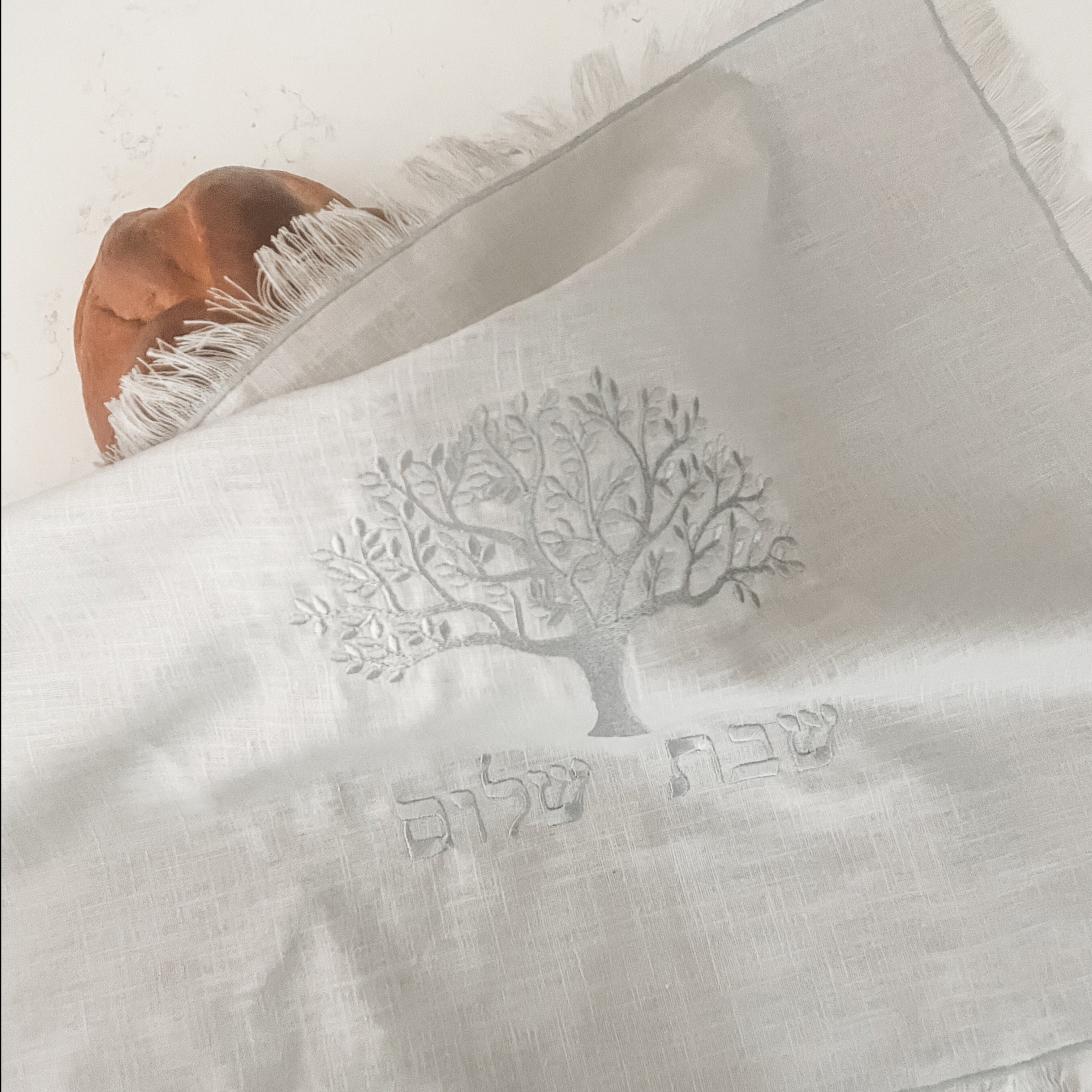 Shabbat Challah Cover- Peace Love Light Shop