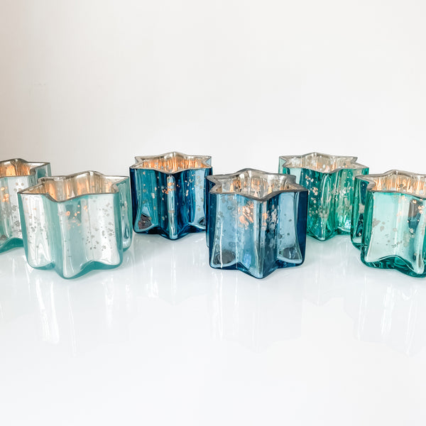 Star of David Votive Holders, Jewish Holiday Decorations - Peace Love Light Shop