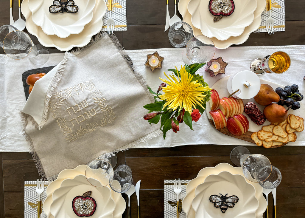 Rosh Hashanah Tablescape- Peace Love Light Shop