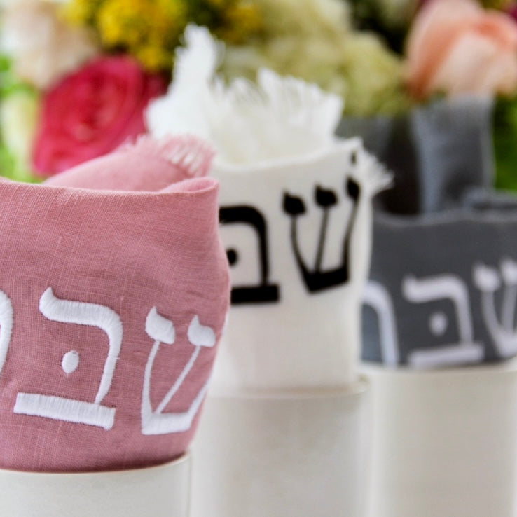 Challah Cover Linen- Peace Love Light Shop