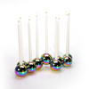 Modern Bubble Menorah - Aluminum, Peace Love Light Shop