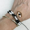 Beaded handmade evil eye necklace- Peace Love Light Shop