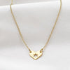 Israel at Heart Necklace, 20% Proceeds Donated- Peace Love Light Shop