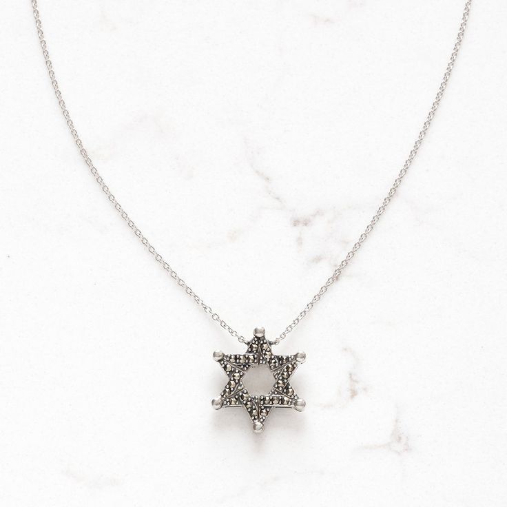 Star of David Butterfly Necklace- Peace Love Light Shop