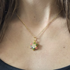 Floral Star of David Necklace, Peace Love Light Shop