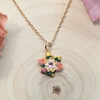 Floral Star of David Necklace, Peace Love Light Shop