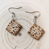 Matzah Earrings, Peace Love Light Shop