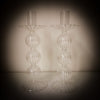 Shabbat Glass Candle Holders- Peace Love Light Shop