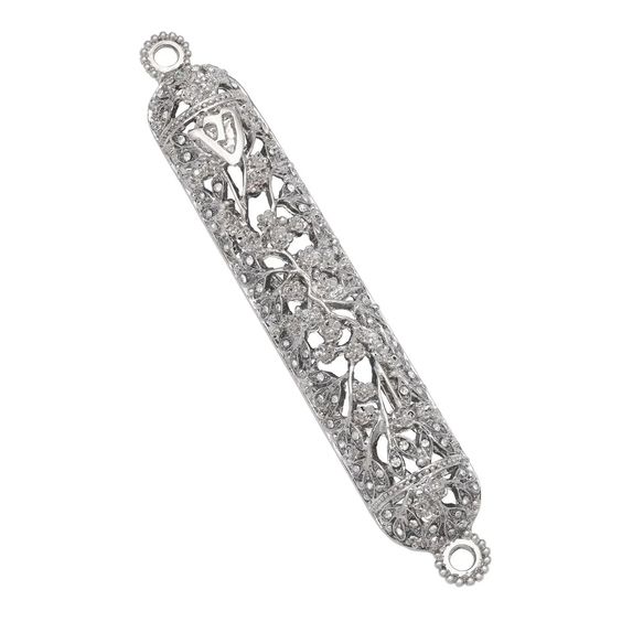 Isadora Mezuzah, Silver- Olivia Riegel - Peace Love Light Shop