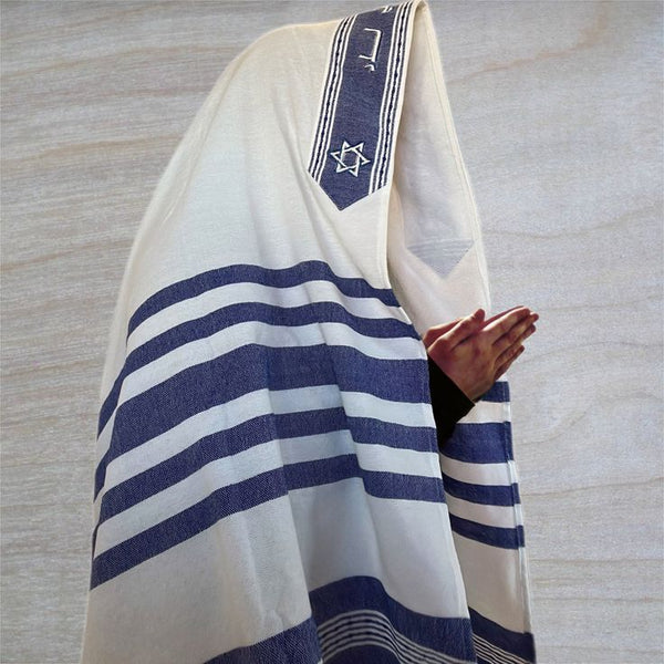 Tallit, Wood, Made In Israel, Special Edition, Am Yisrael Chai- Peace Love Light Shop