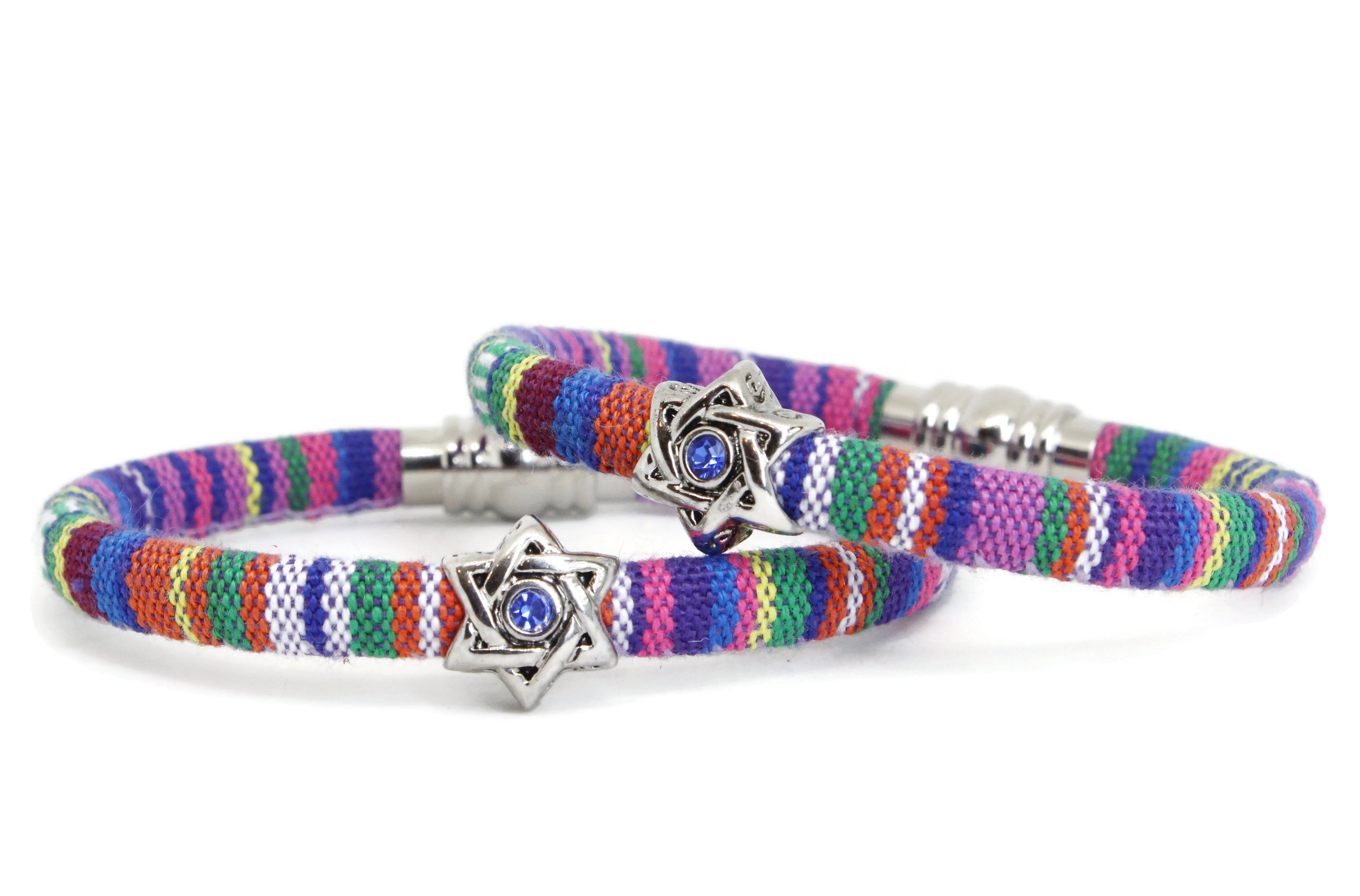 Star of David Cotton Bracelet- Peace Love Light Shop