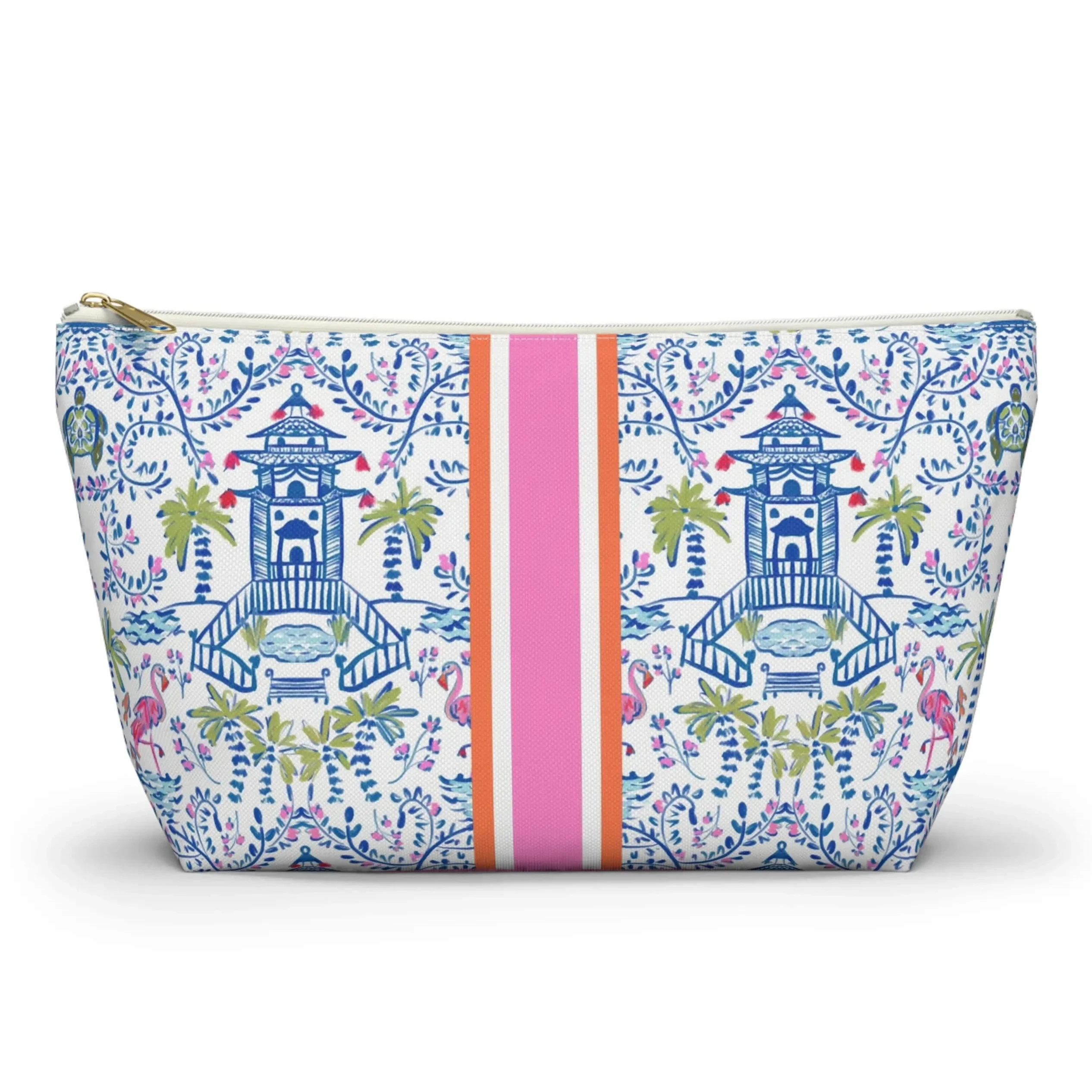 Mah Jong Bag, Colorful Chinoserie- Peace Love Light Shop