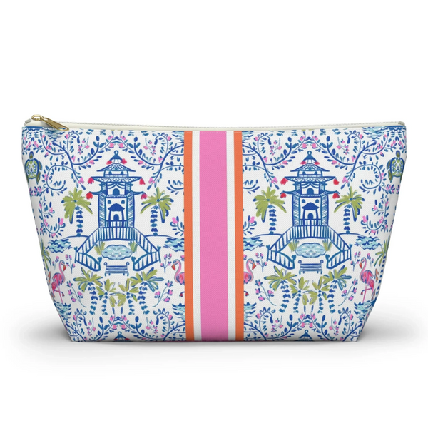 Mah Jong Bag, Colorful Chinoserie- Peace Love Light Shop