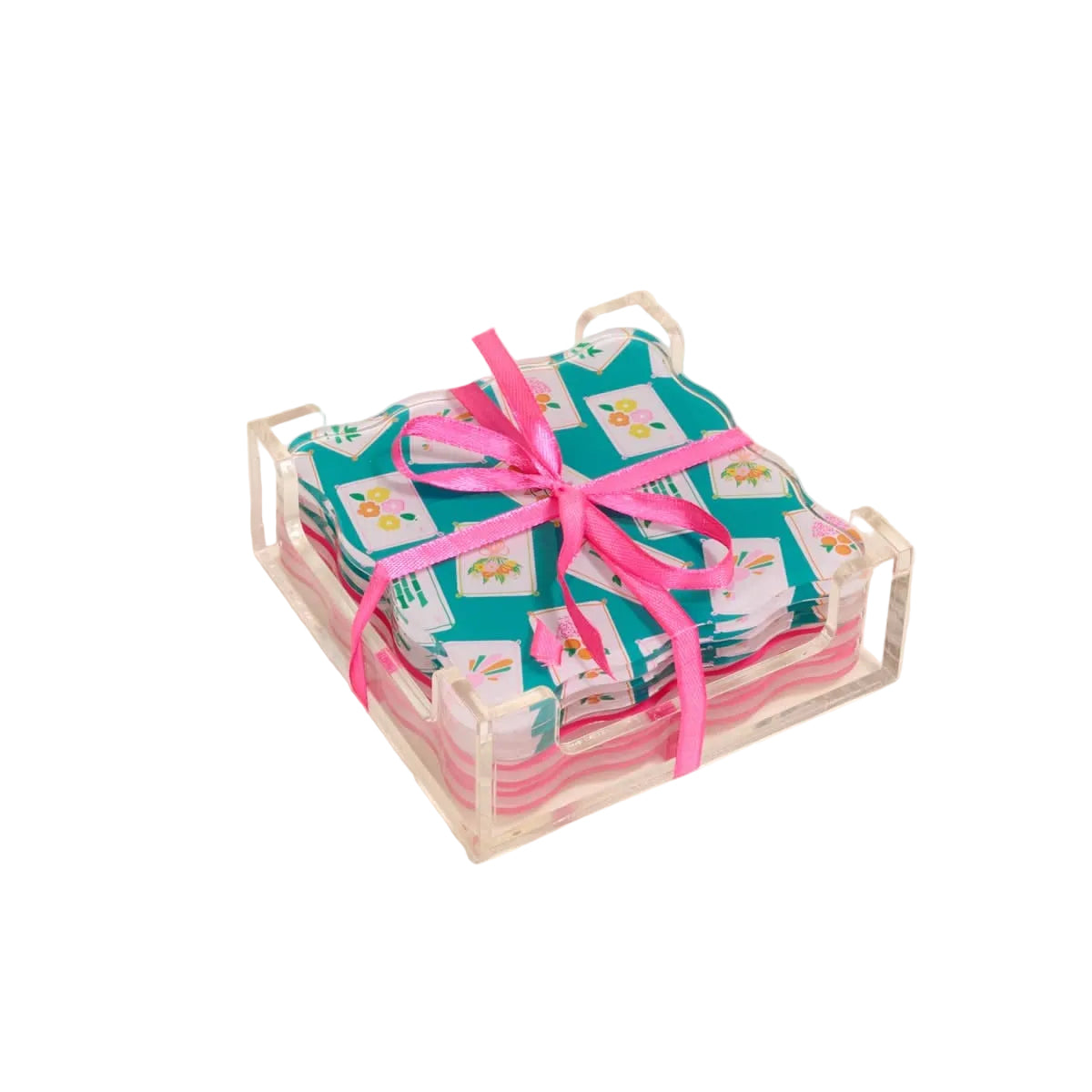 Mah Jong Coasters, Gift- Peace Love Light Shop