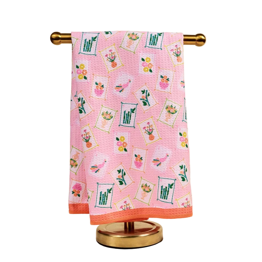 Mah Jong Tea Towel- Peace Love Light Shop
