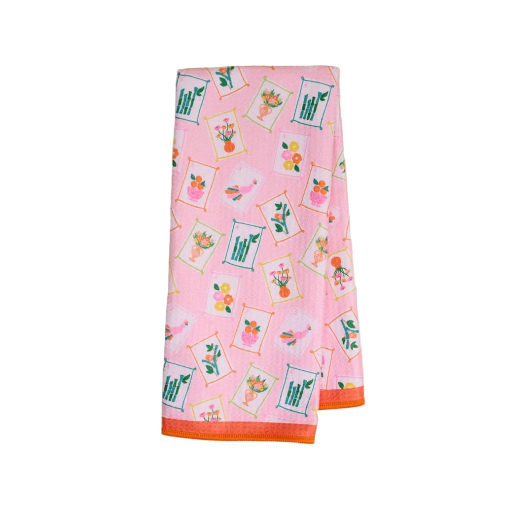 Mah Jong Tea Towel- Peace Love Light Shop