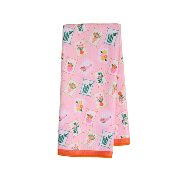 Mah Jong Tea Towel- Peace Love Light Shop