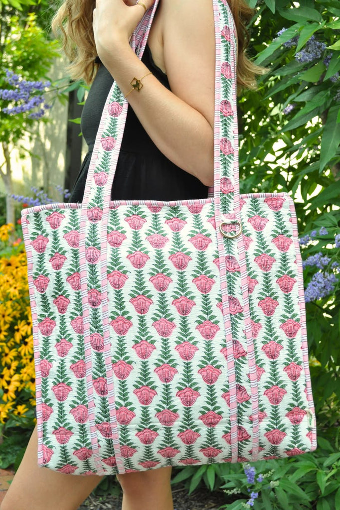 Mah Jong Tote Bag- Peace Love Light Shop