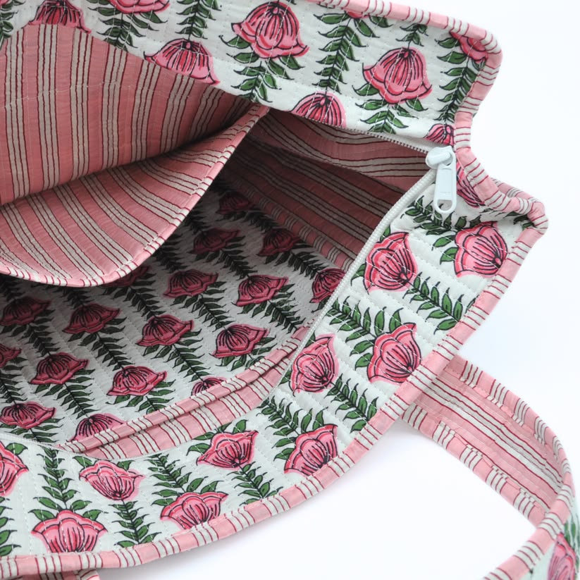 Mah Jong Tote Bag- Peace Love Light Shop