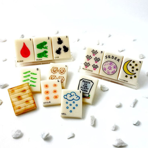 Marzipan Passover Mah Jong Tiles, Gift- Peace Love Light Shop