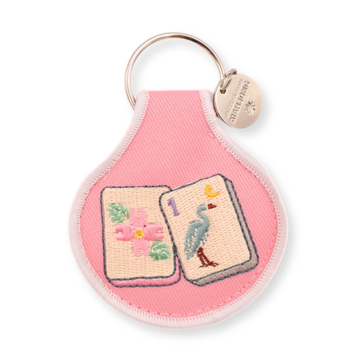 Mah Jong Tote Bag - Pink Peony