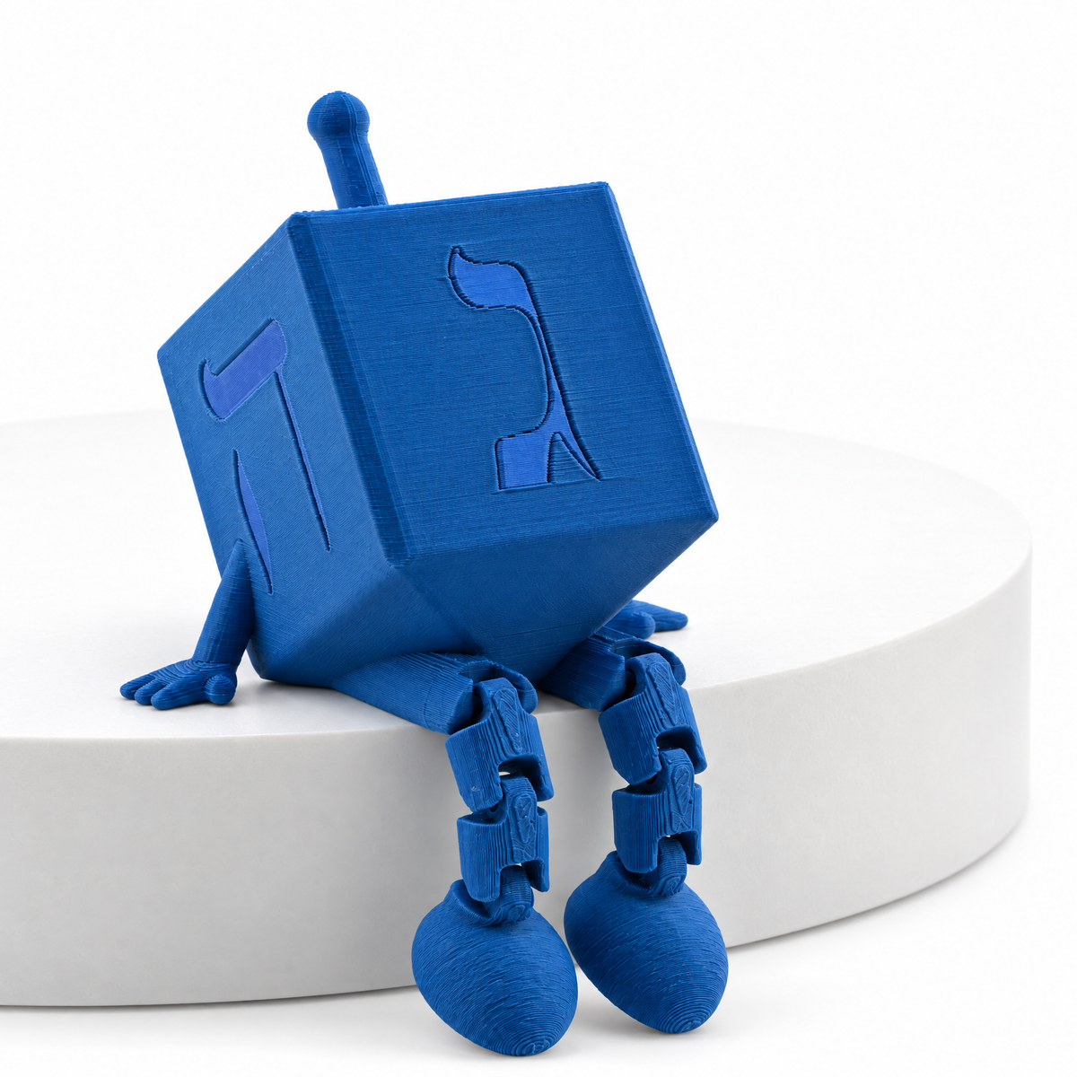 The Dapper Dreidel, Charming Hanukkah Shelf Sitter