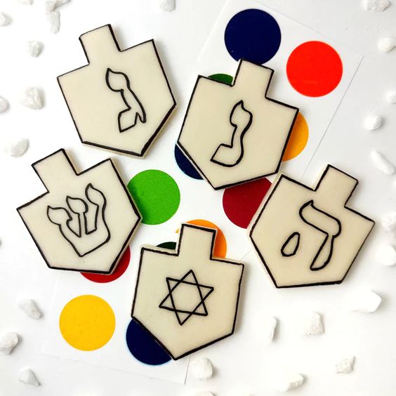 Hanukkah Marzipan Paint Your Own Craft- Peace Love Light Shop