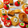 Rosh Hashanah gift box, marzipan cookies- Peace Love Light Shop