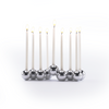 Modern Bubble Menorah - Aluminum, Peace Love Light Shop