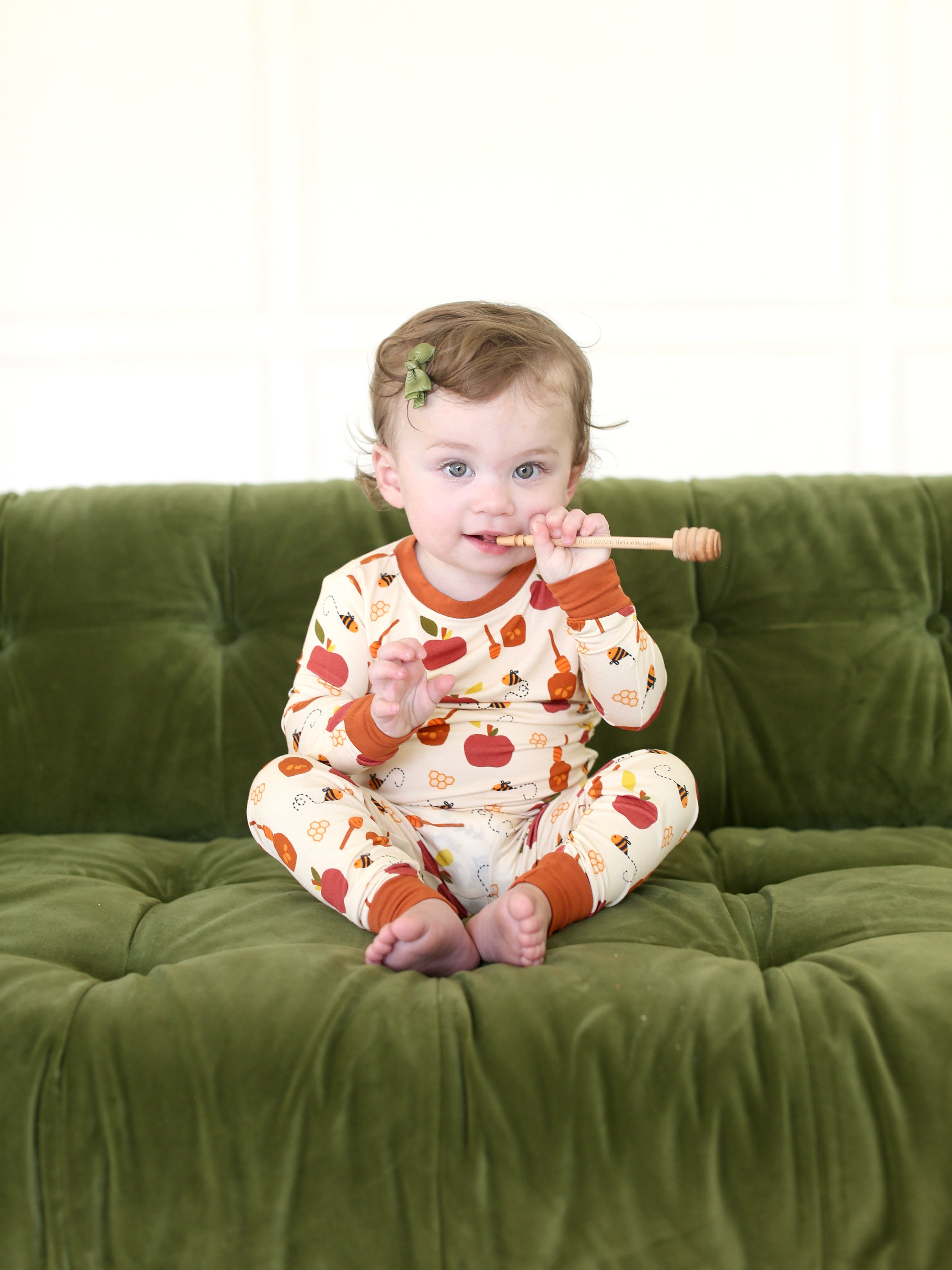 Rosh Hashanah Baby & Toddler Bamboo Pajamas- Peace Love Light Shop