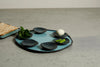 Blue Ceramic Seder Plate, Israel Museum Collection - Peace Love Light Shop