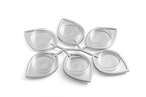 Modern Seder Plate- Israel Museum Collection, Arik Weiss- Peace Love Light Shop