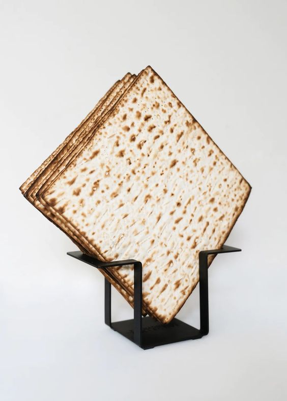 Modern matzah stand- Peace Love Light Shop
