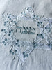 Matzah cover,afikoman bag set, Embroidered linen- Peace Love Light Shop