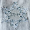 afikoman bag, Embroidered linen- Peace Love Light Shop