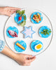 Modern Seder Plate- Peace Love Light Shop