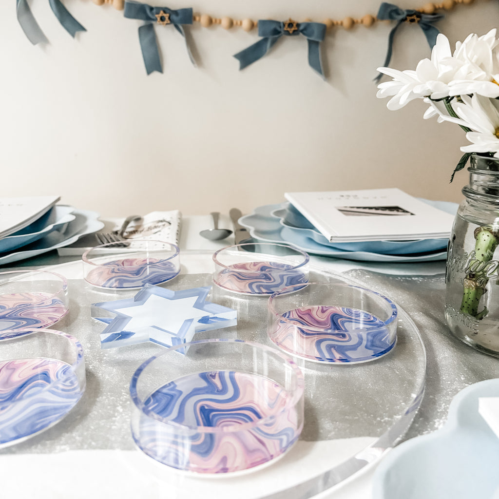 Passover Tablescape= Peace Love Light Shop