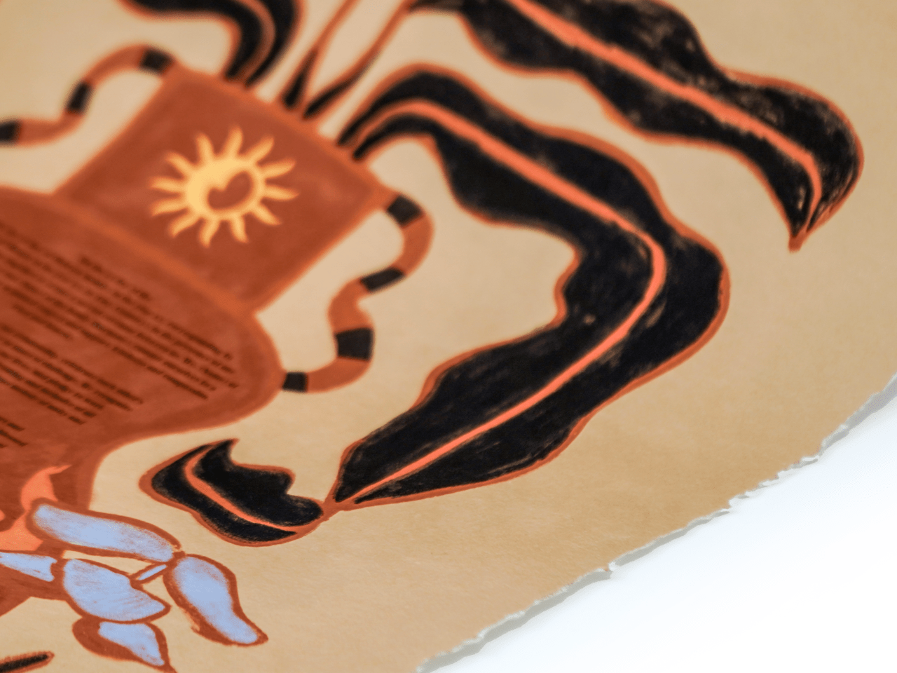 Modern Ketubah- Peace Love Light Shop